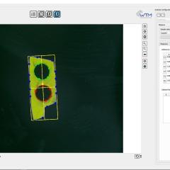 Visio System for Sample Measurements